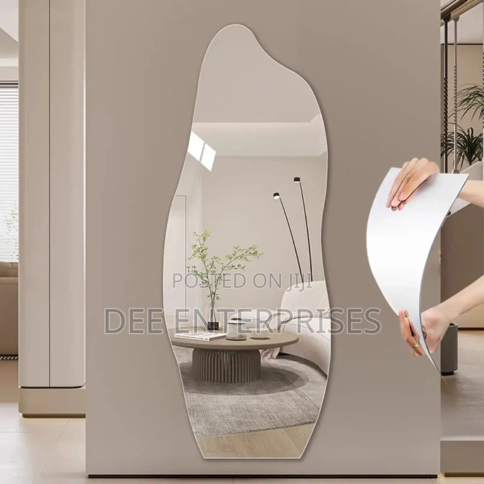 Unbreakable Acrylic Mirror / Self Adhesive Mirrors - Dolphin