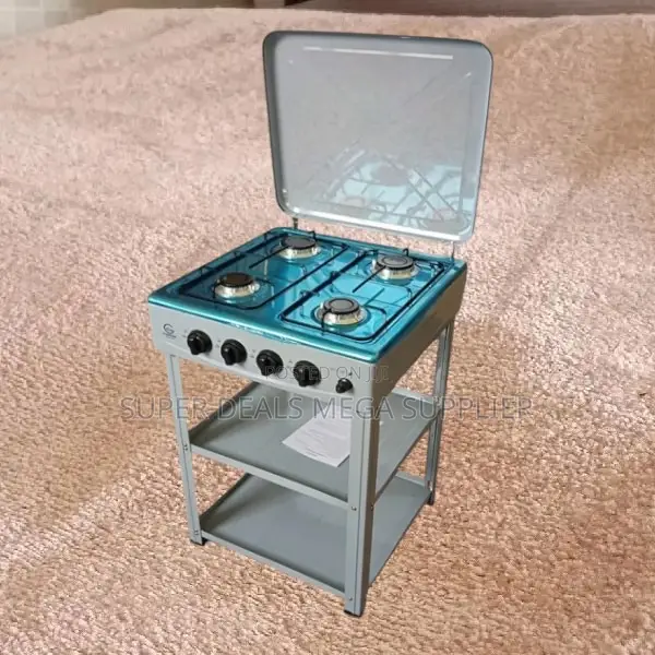 Eurochef Gas Standing Cooker With Shelves Energy- Saving Kitchen