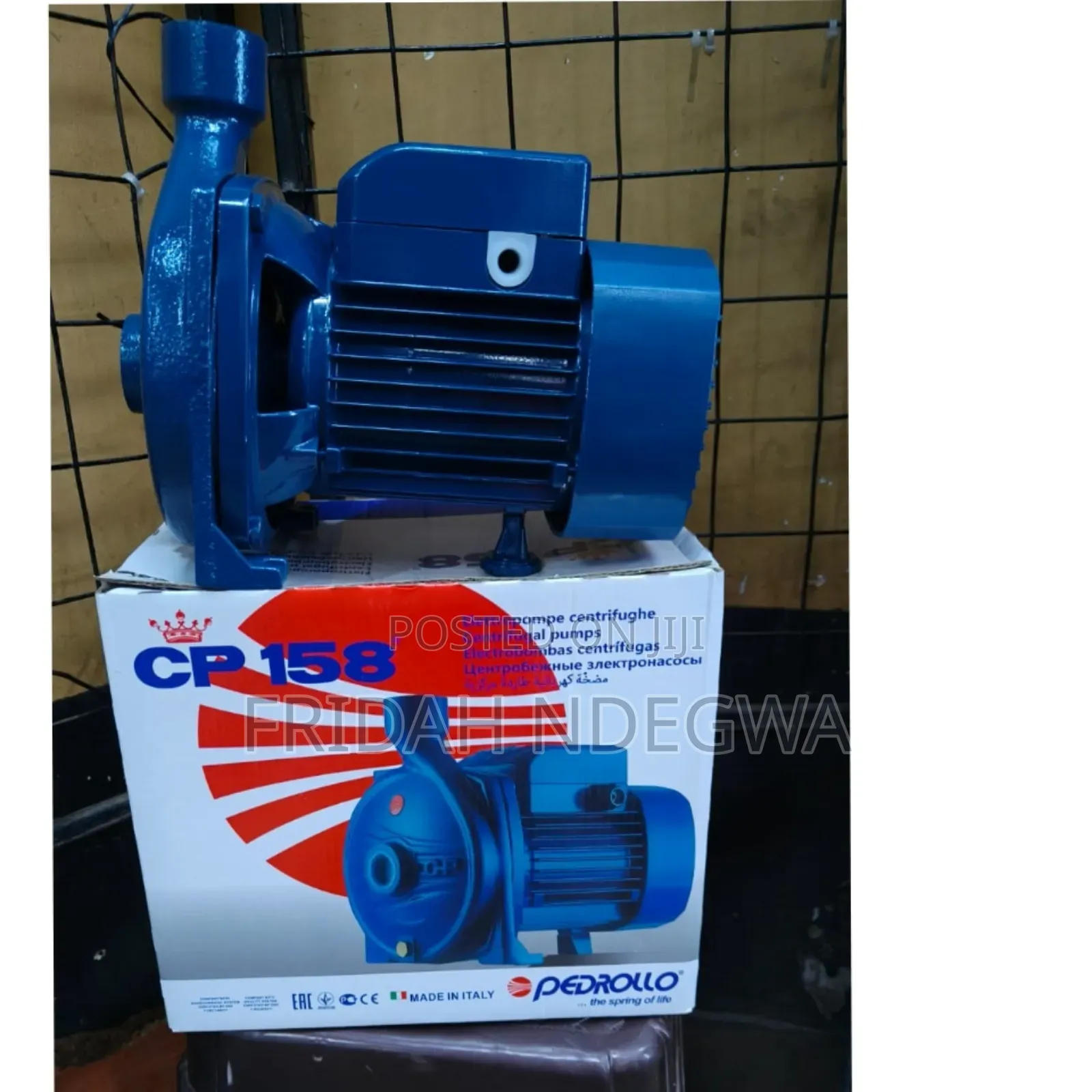 1 Hp Pedrolla Water Pump