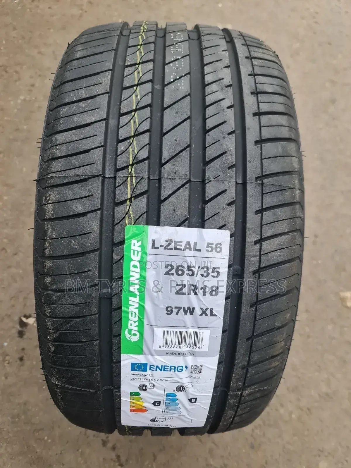 265 /35 R18 Grenlander Tyres (L-Zeal)