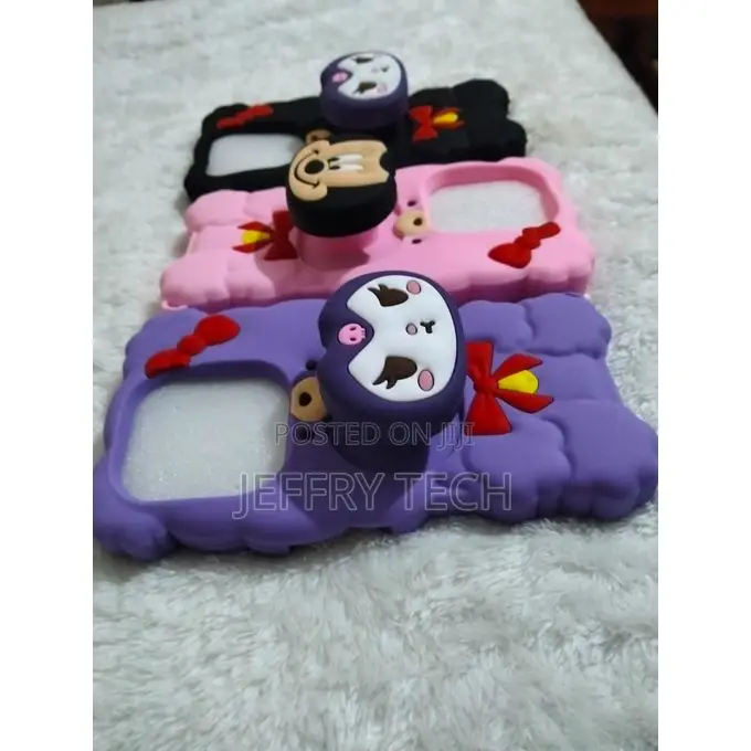 Tecno Spark 20 Fashion Unique Protective Cover Case - With Pop Socket