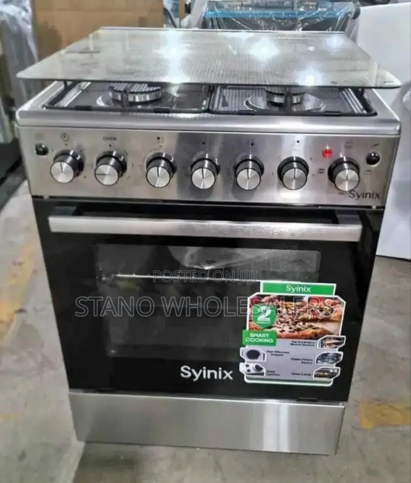 Syinix 60 by 60 Standing Cooker