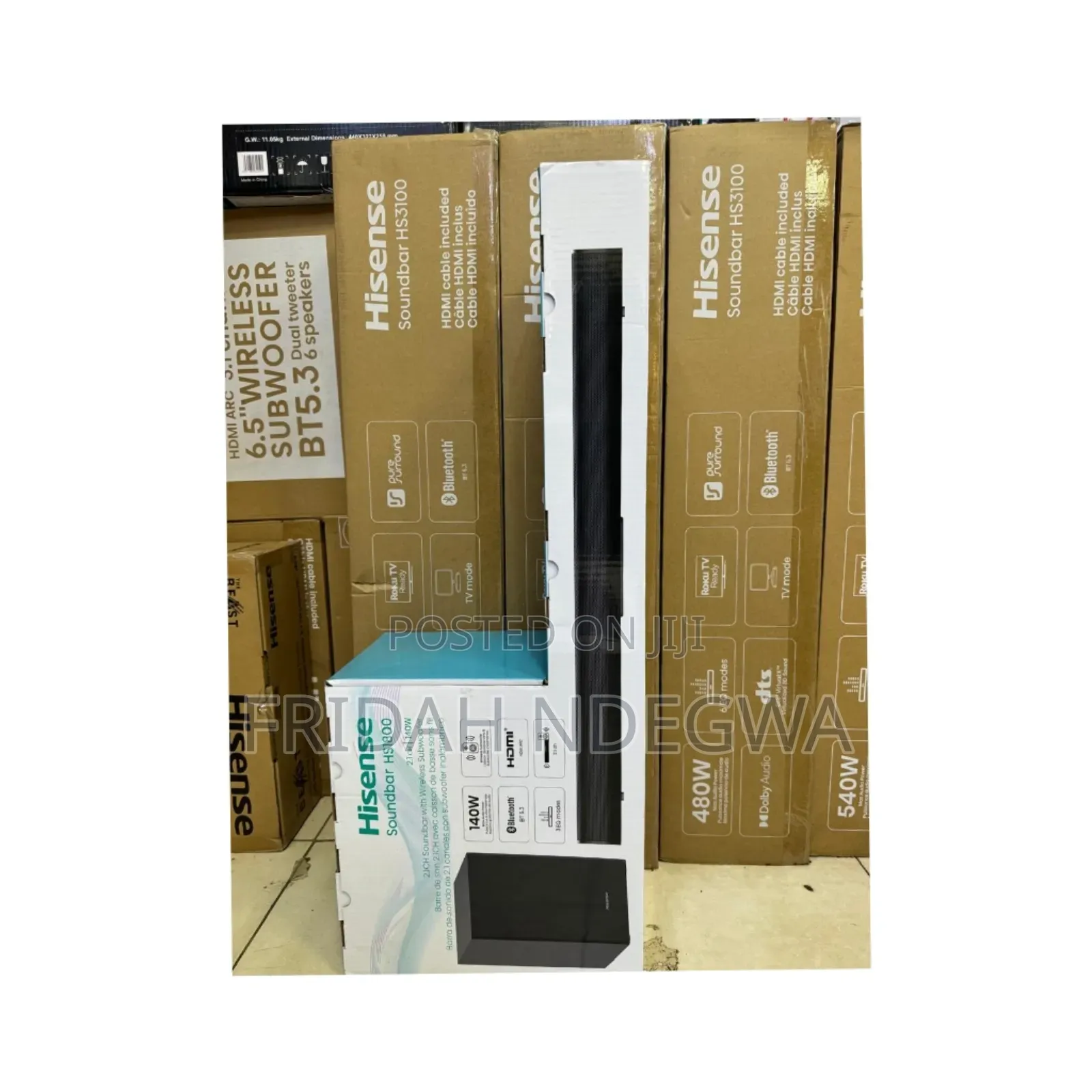 *Hisense Soundbar Hs1800 140w