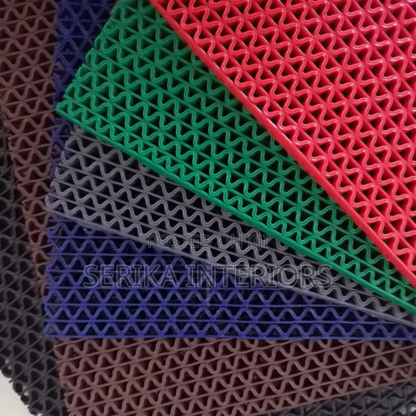 Perforated Rubber Mats Environmental Friendly Bathroom Mats Approved