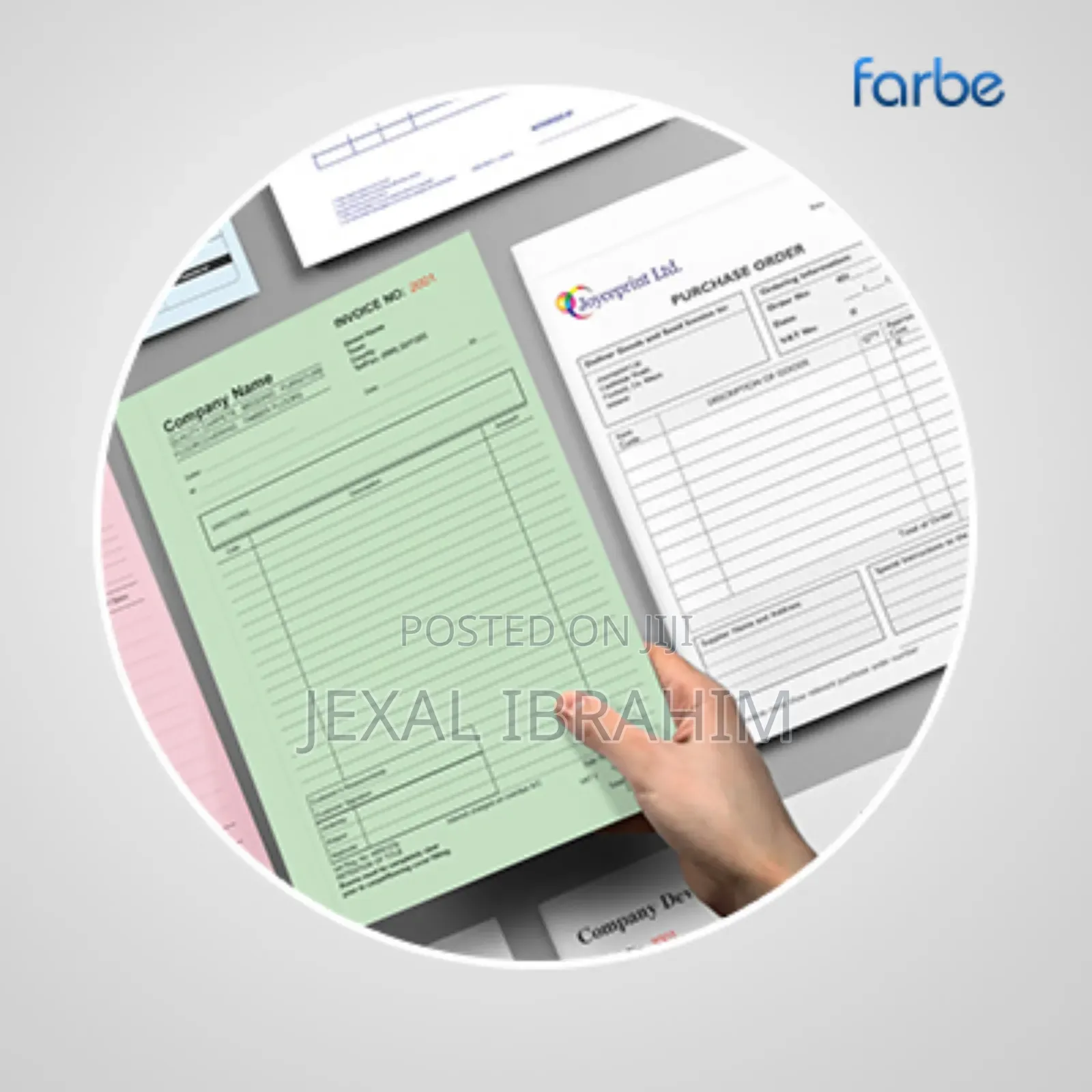 Receipt Book Making