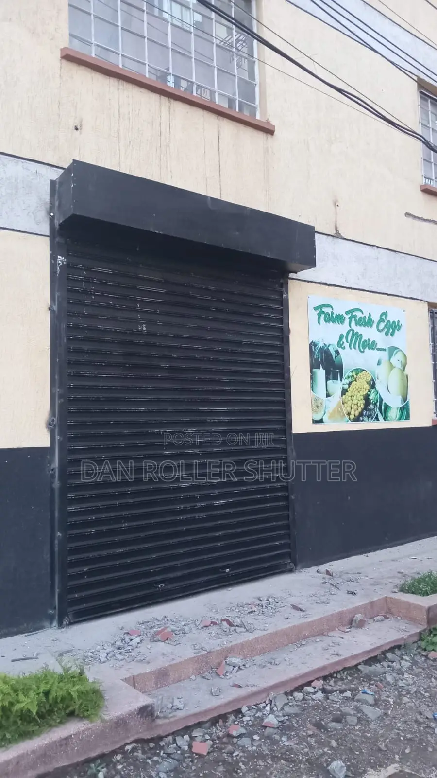 Weather Resistant Roller Shutter Door