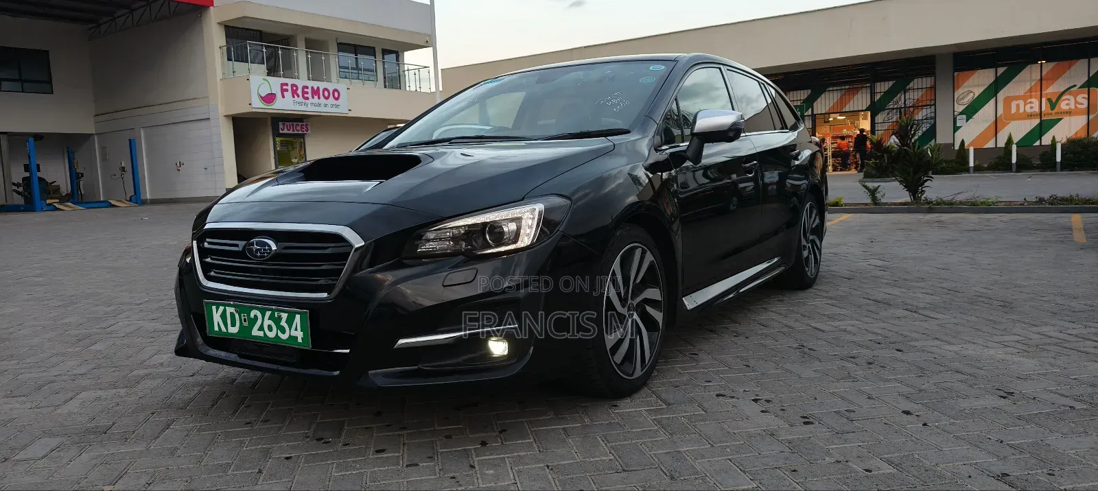 Subaru Levorg 2.0 GT-S EyeSight 2018 Black