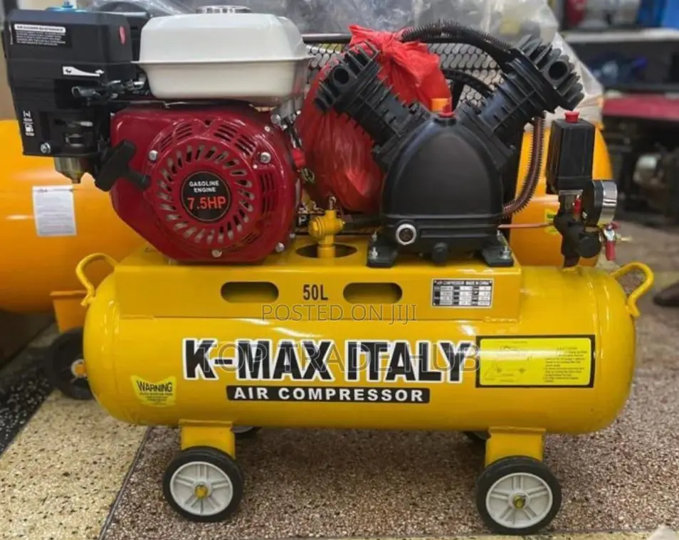 K-max Italy Petrol Driven Air Compressor 50l 7.5hp