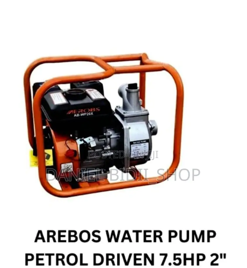 Arebos Waterpump Petrol Driven 2inch 7.5hp