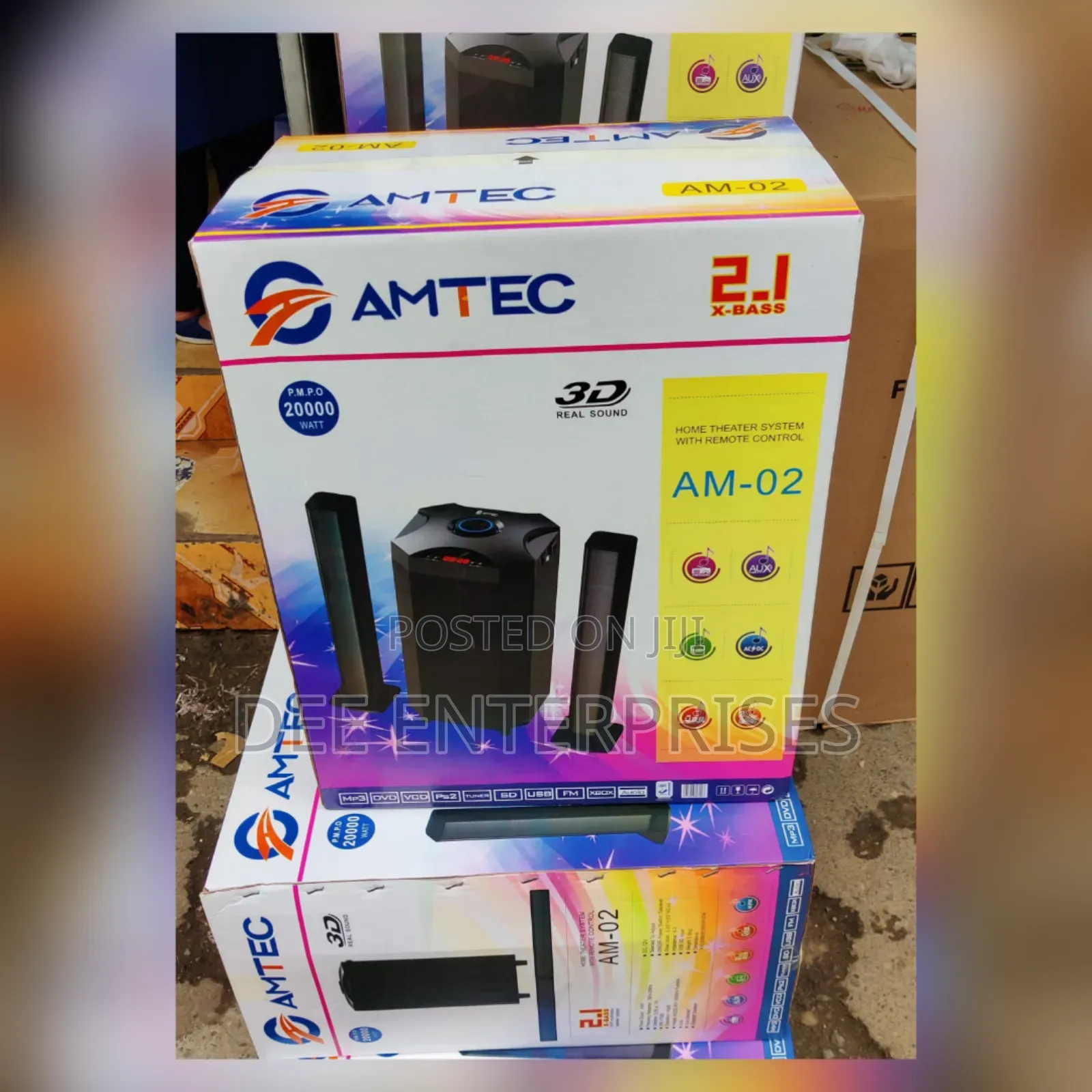 Amtec 02 Soundbar Mtungi
