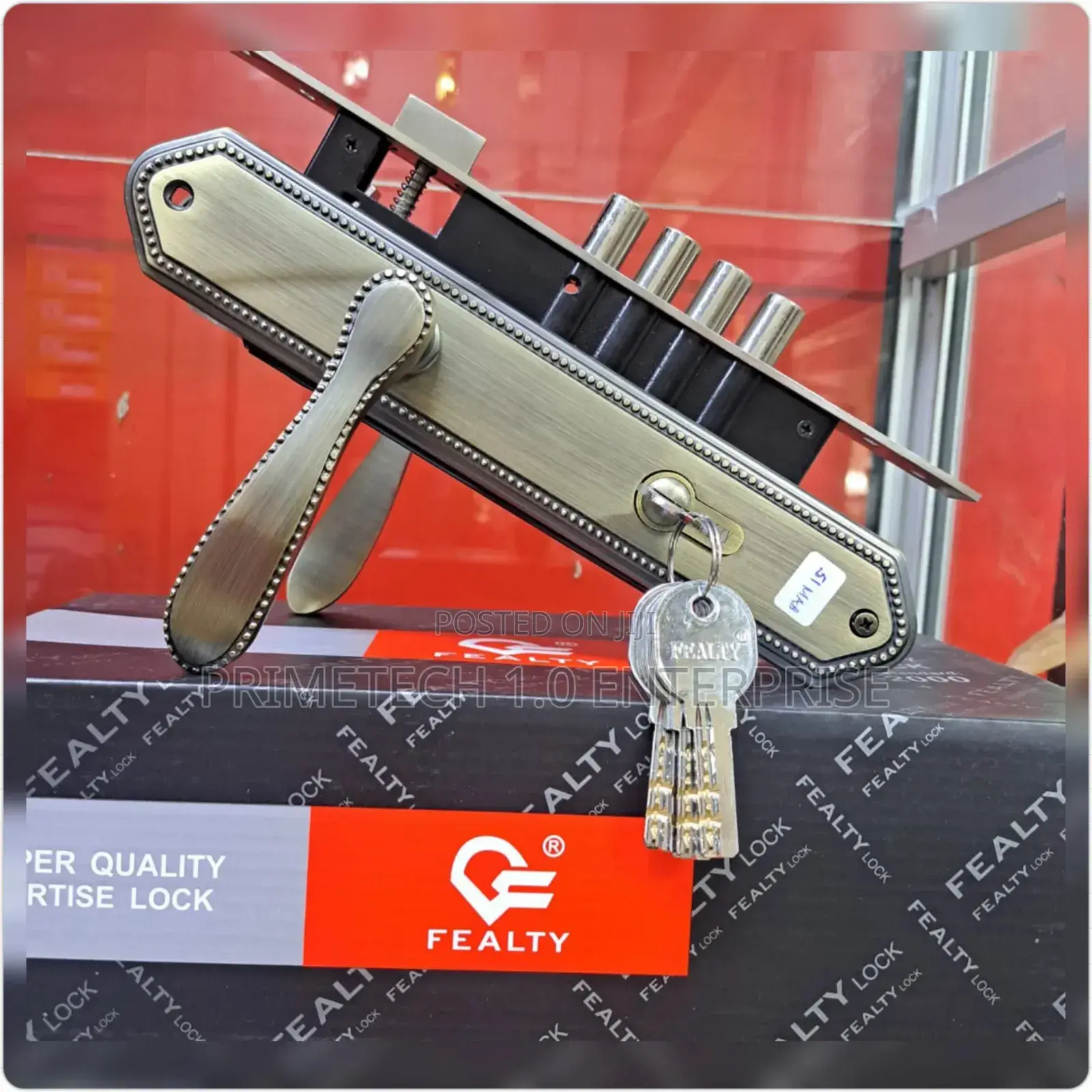 Uk Fealty Steel Door Lock
