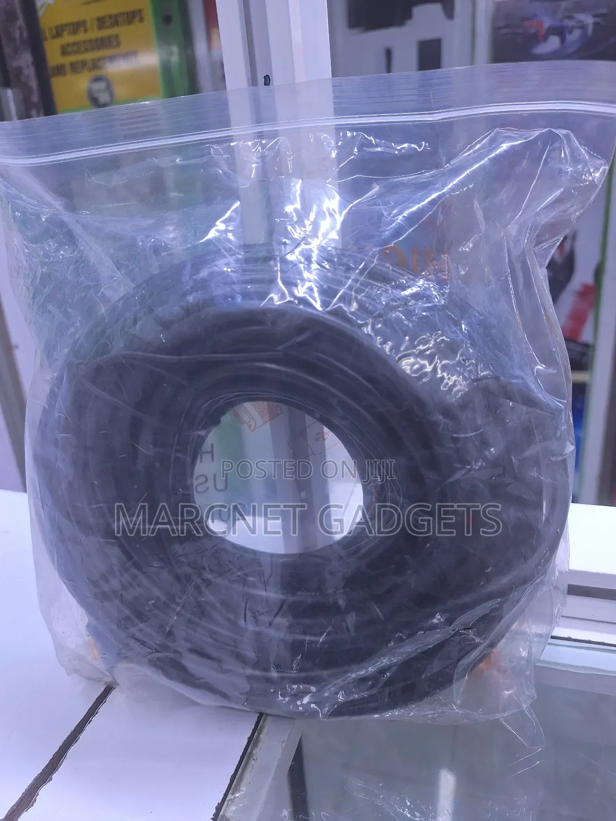 20 Meters Strong Hdmi to Hdmi Cable Black Rubber Coated