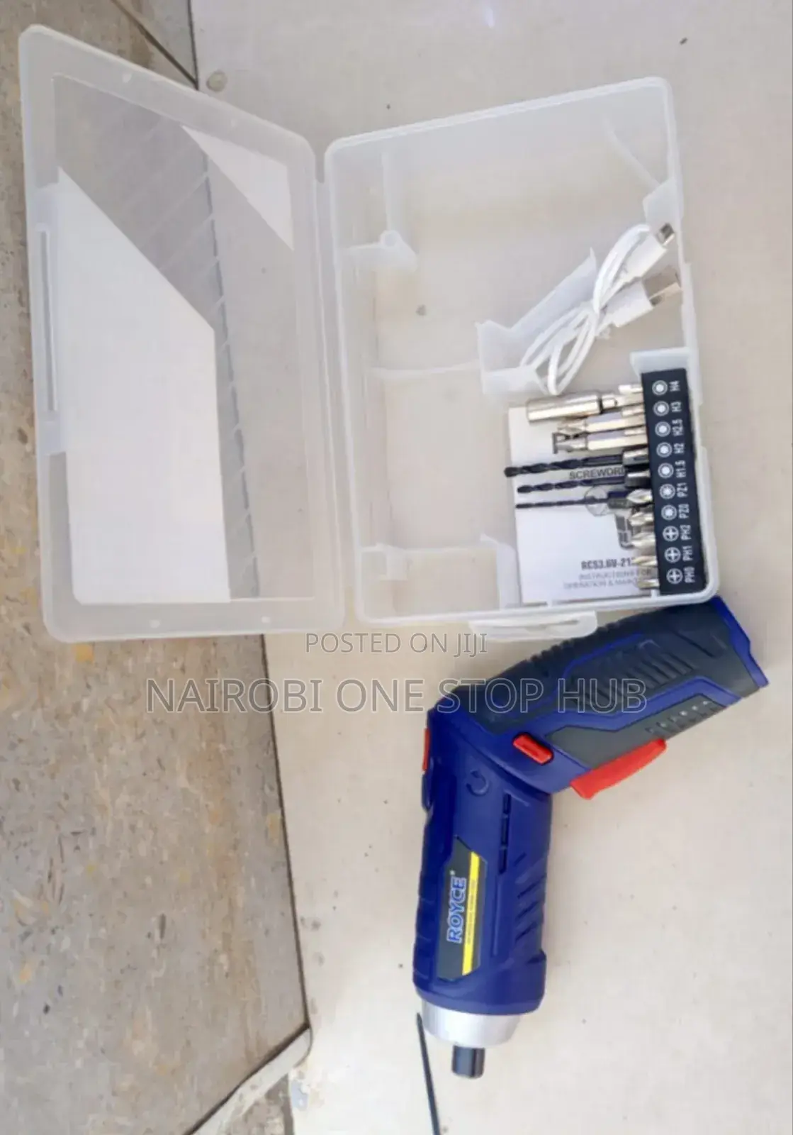 Rechargeable 3.6v Cordless Screwdriver