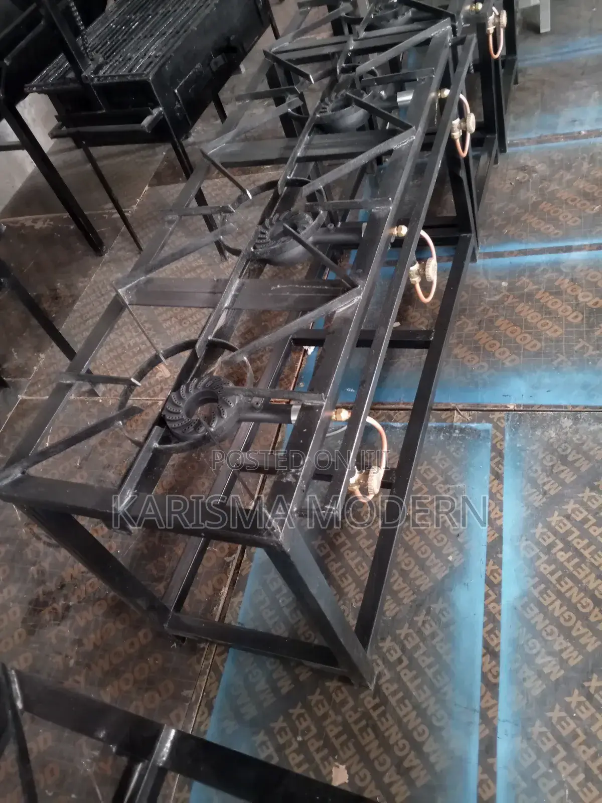 Cooker With Three Burner Gas Cooker