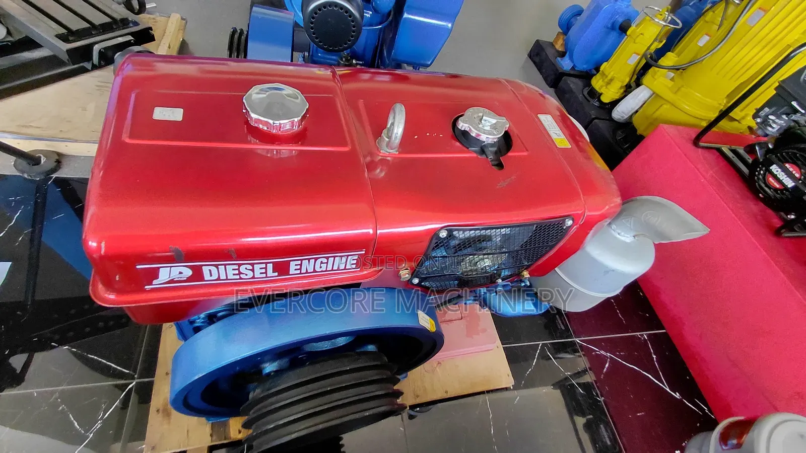 Jiadi 16hp Radiator Design Water-Cooled Engine.