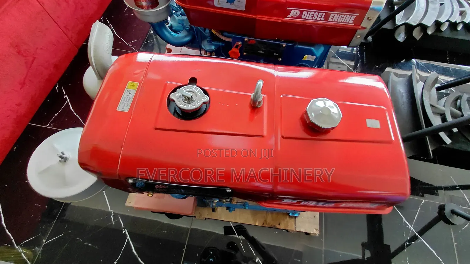 Jiadi 16hp Radiator Design Water-Cooled Engine.