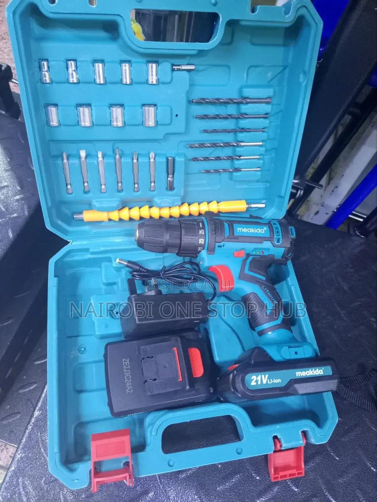 Meakida 21v Li-Ion Electric Drill