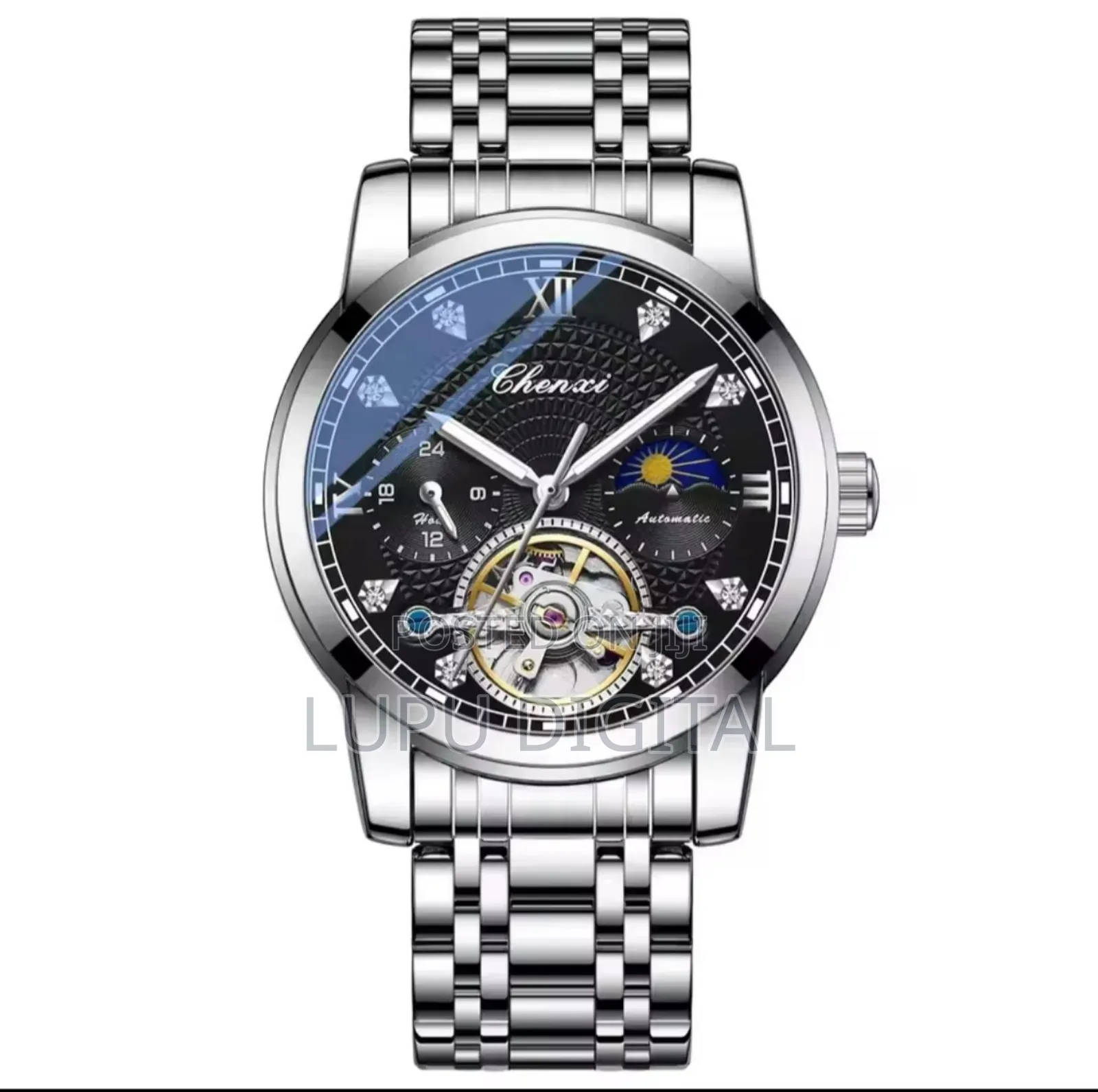 Chenxi Automatic Gents Watch Tourbillion Machine