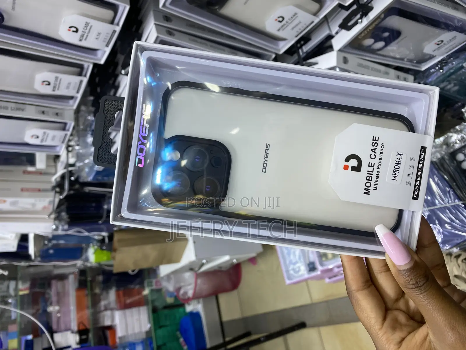 Sierra Doyers Transparent Case for Apple iPhone 14 Pro Max
