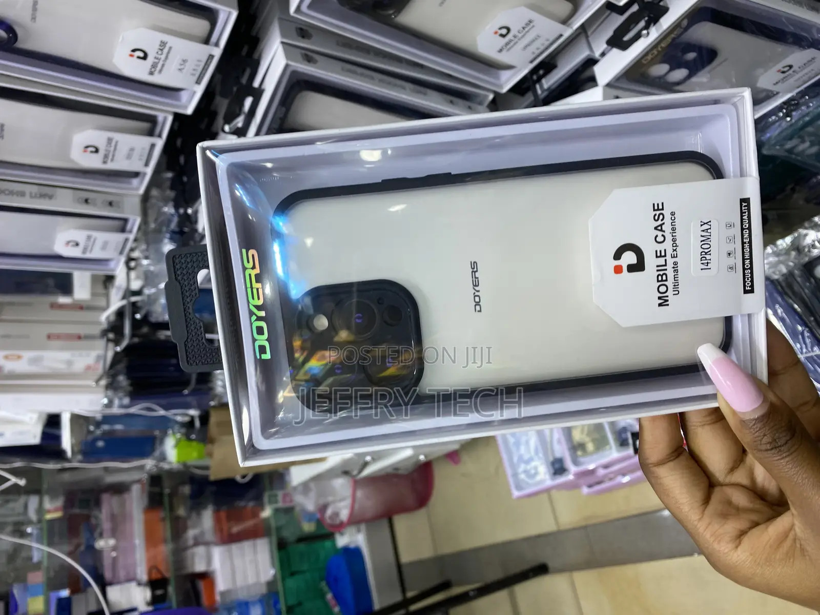 Sierra Doyers Transparent Case for Apple iPhone 14 Pro Max