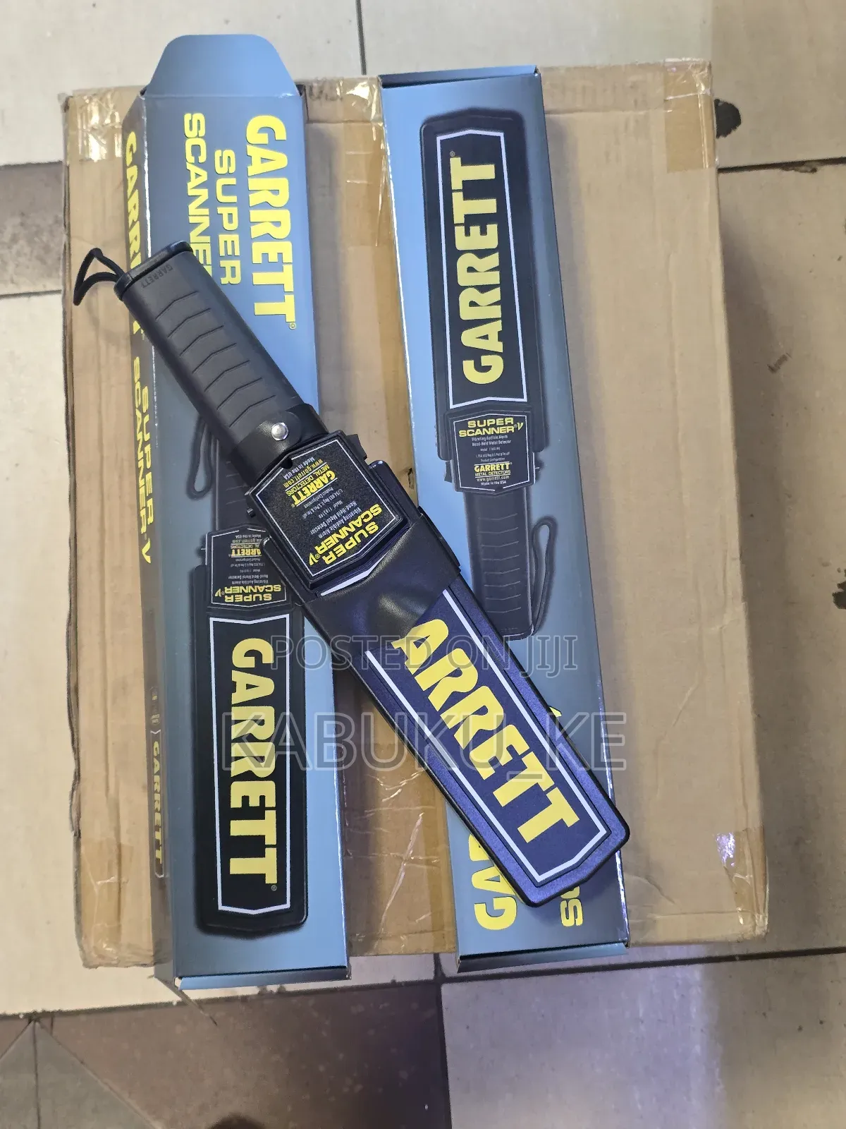 Security Guards Garrett High Sensitivity Hand Held Metal Detector