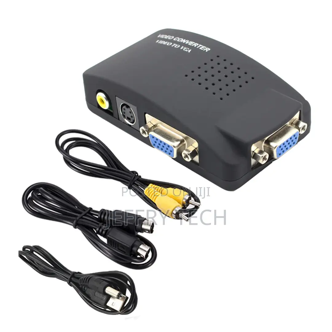 Av to Vga Box Converter Oem Hw-2403