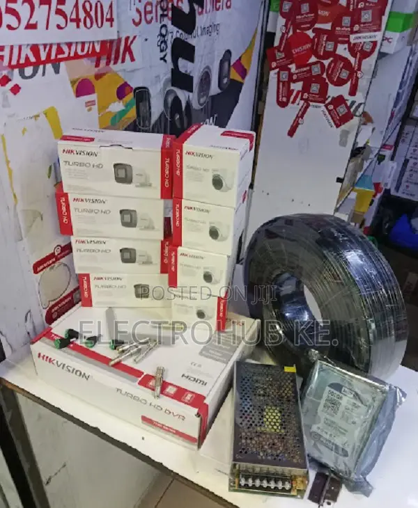 2mp Ir Set of 8 Channel Hikvision CCTVS Cameras