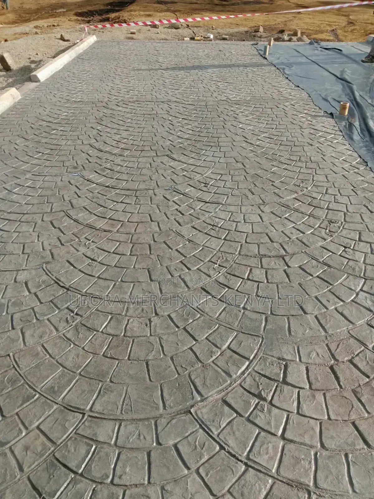Stamped Concrete for Walkways Subways
