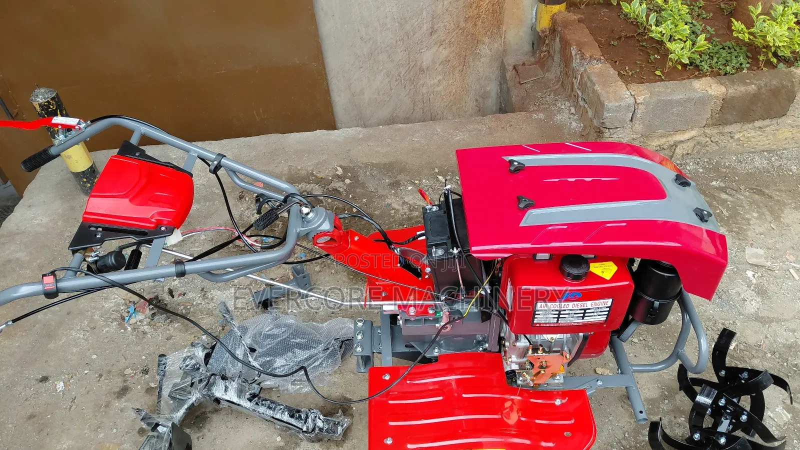 Agricultural Power Tiller 10hp Diesel Aircooled Engine.