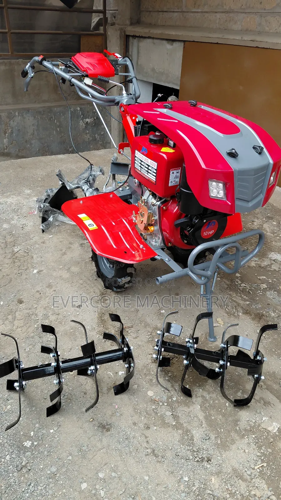 Diesel 10hp Power Tiller Machine Fully Automatic With Keystart Option.