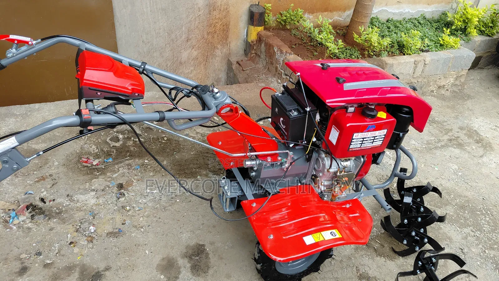 Heavy Duty 10hp Power Tiller Aircooled Engine.