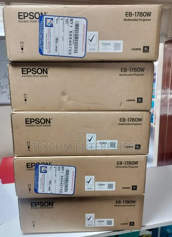 Epson Eb-1780w Ultra Portable 3lcd Projector