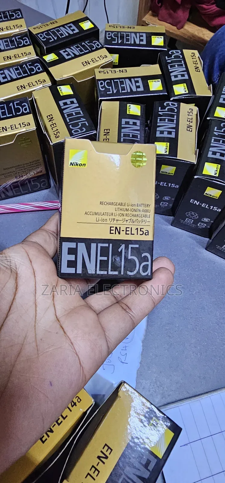 Nikon en-En15a Battery for D7200,D7100,D7500