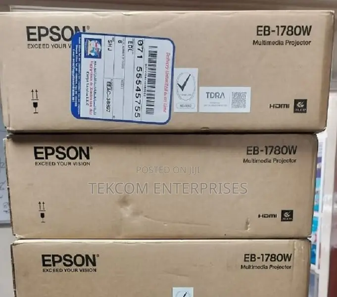 Epson Eb-1780w Ultra Portable 3lcd Projector