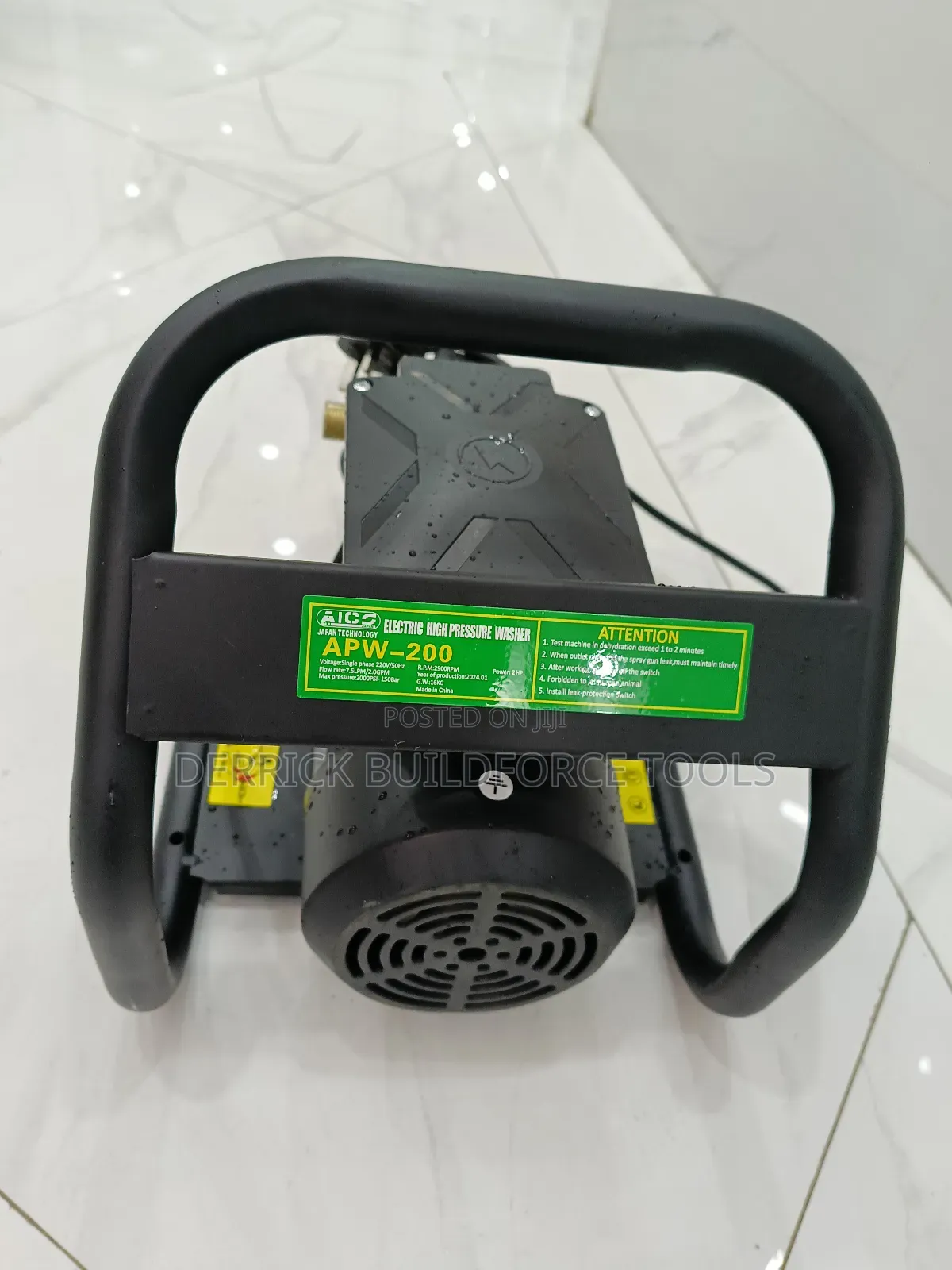 Aico 2000psi-150bar Electric High Pressure Washer Machine