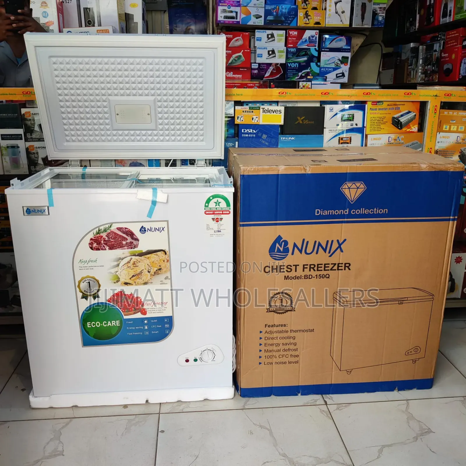 150 Litres Nunix Freezer