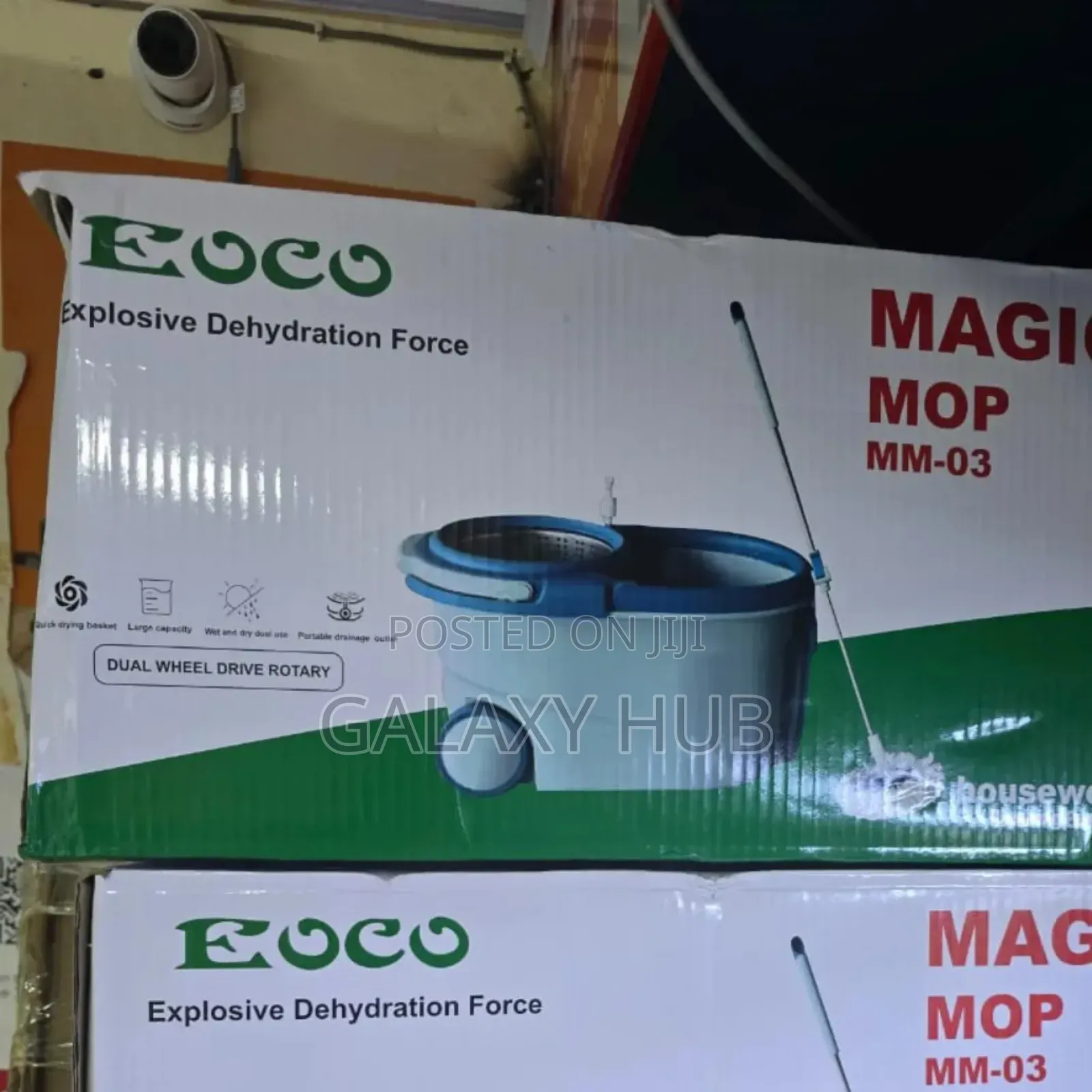 Ecco Magic Mop Big Size With Dual Wheel Drive Rotary