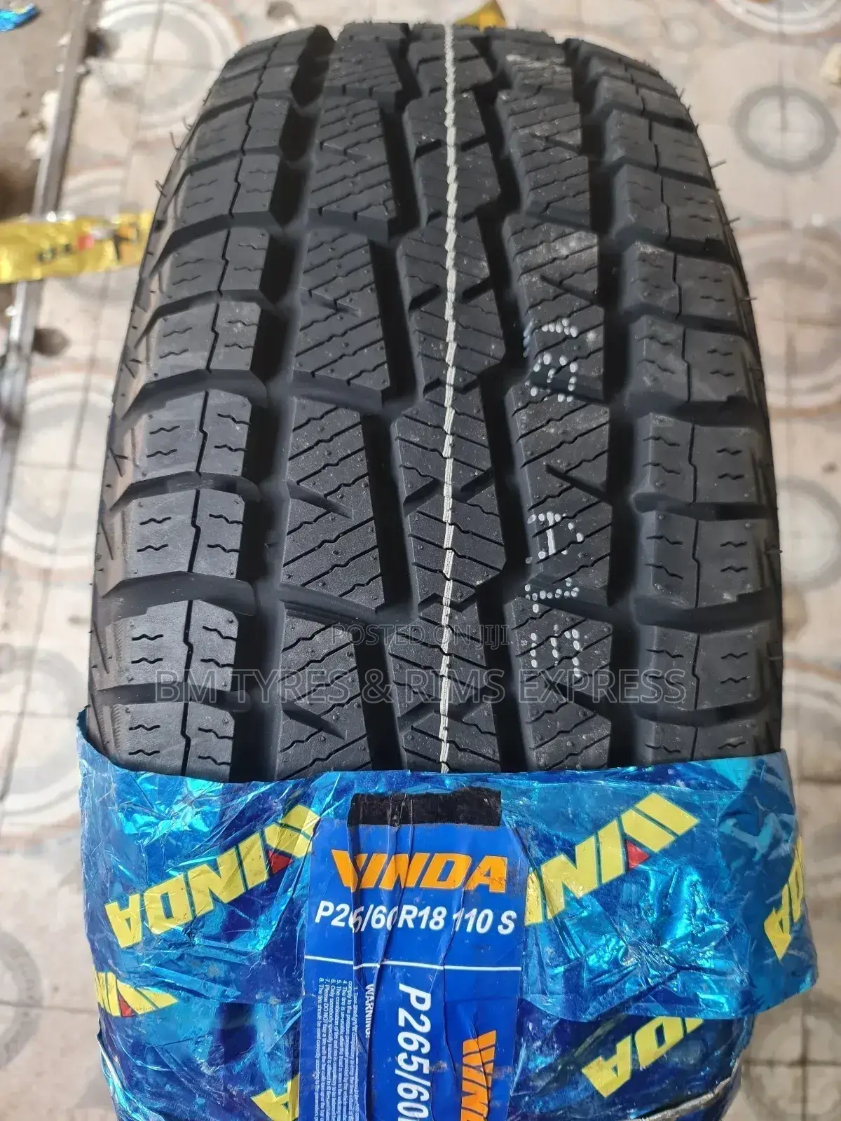 265 /60 R18 Winda Tyres (All Terrrain)
