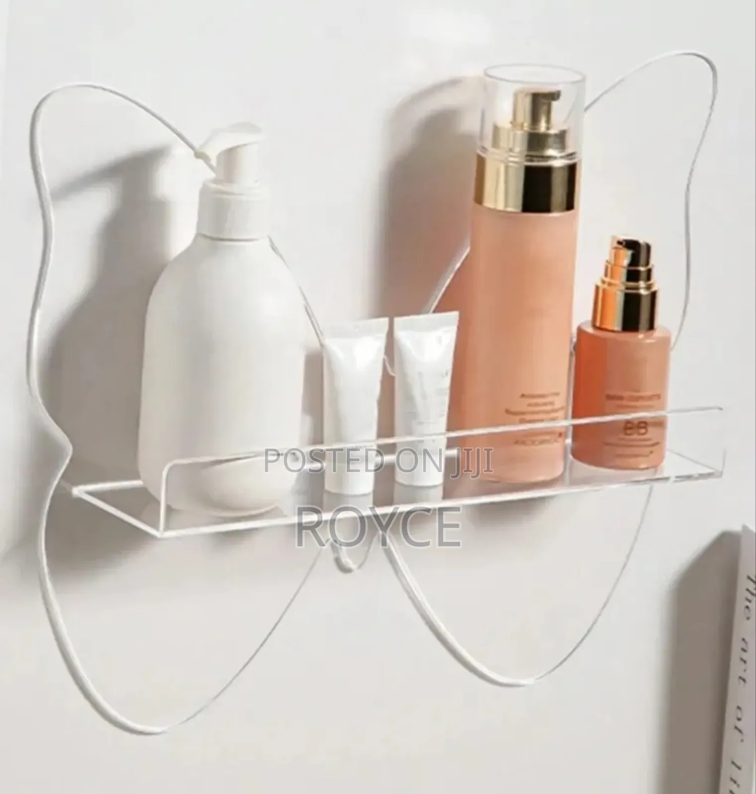 Acrylic Butterfly Floating Shelf