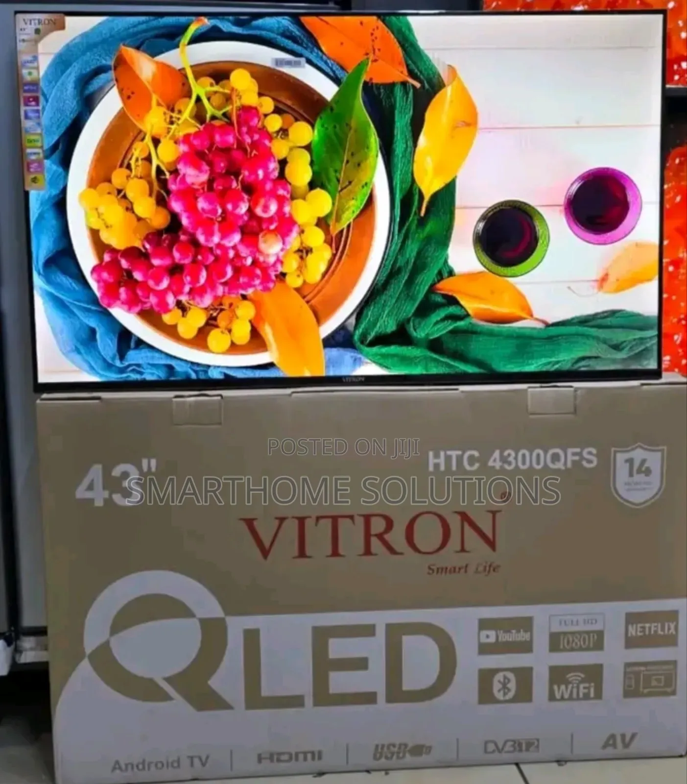 Vitron 43 Inches Qled (Htc 4300qfs)