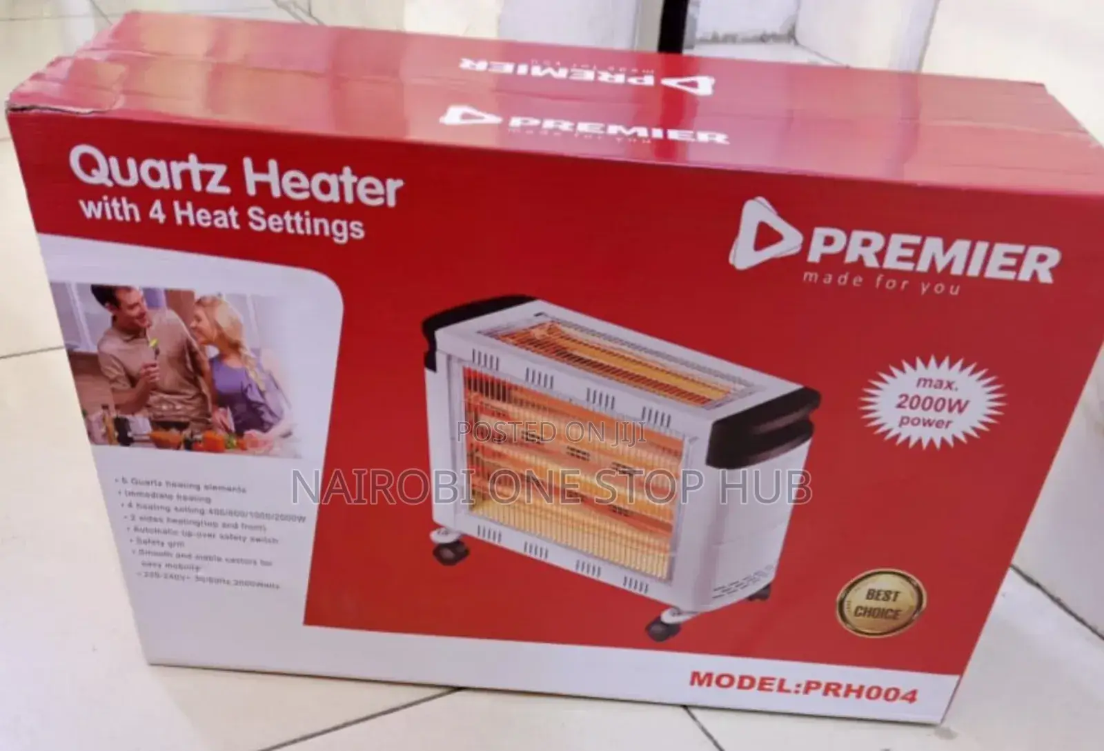 Safe and Powerful Home Heater Prh004
