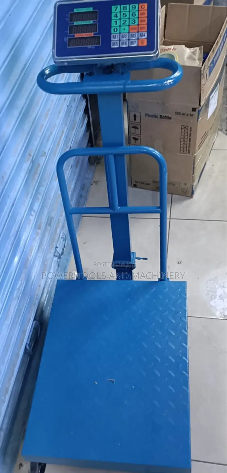 Commercial 600kgs Digital Platform With Wheels