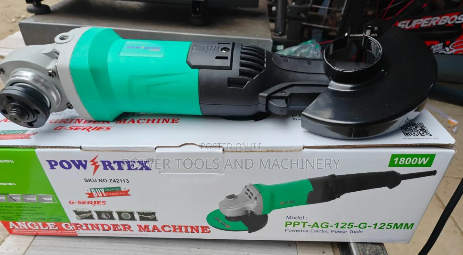 1800watts Angle Grinder Powertex 5inch