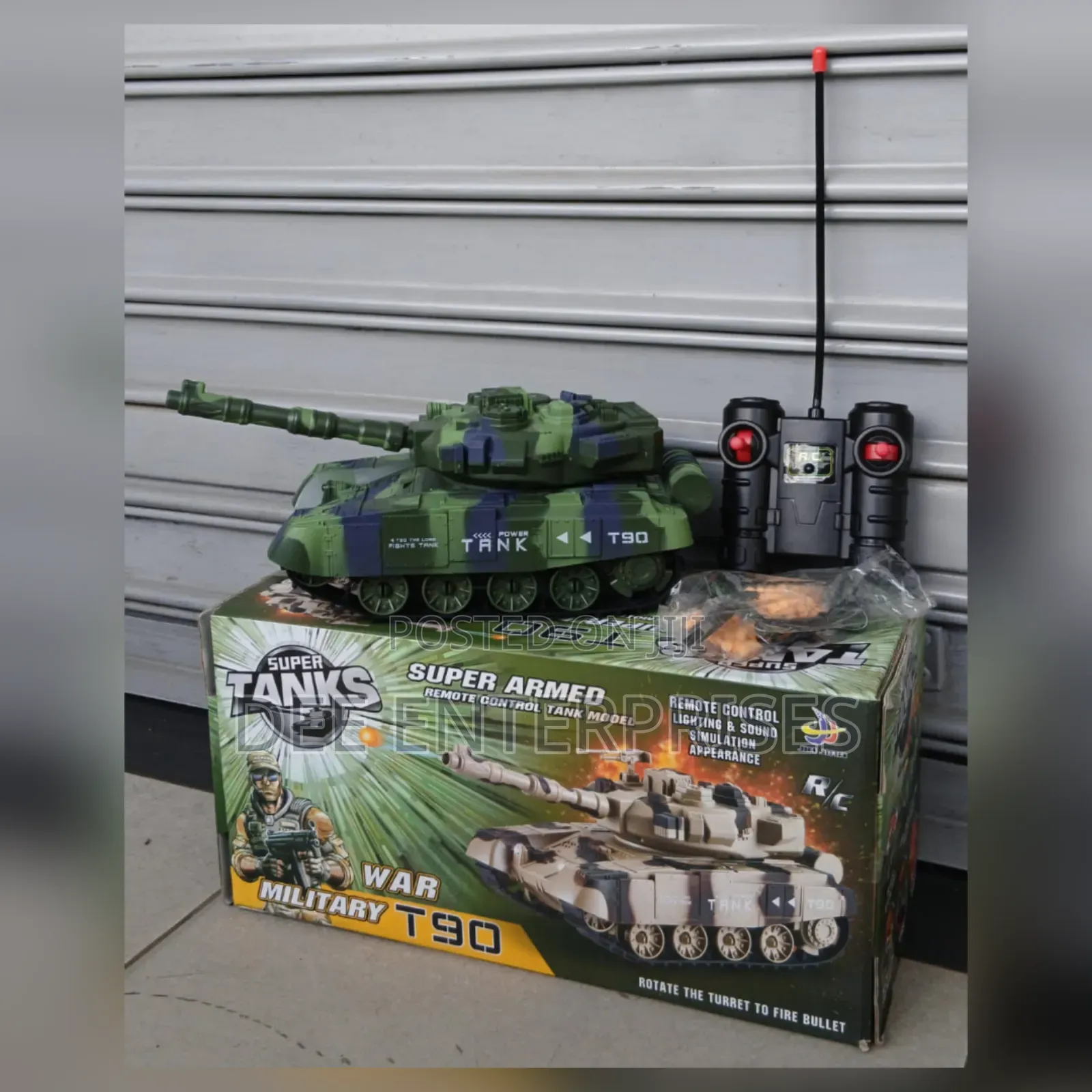 Military Super Tank Remote Control With Lighting Sound