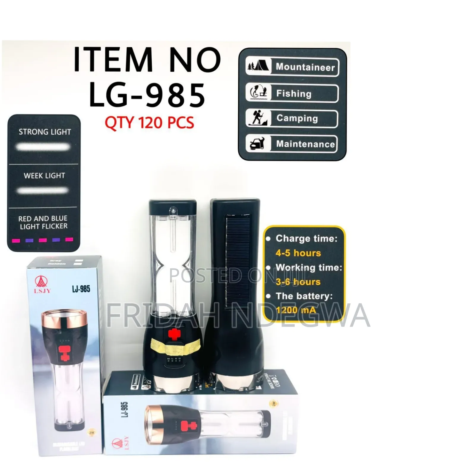Rechargeable Very Bright Led Flashlight