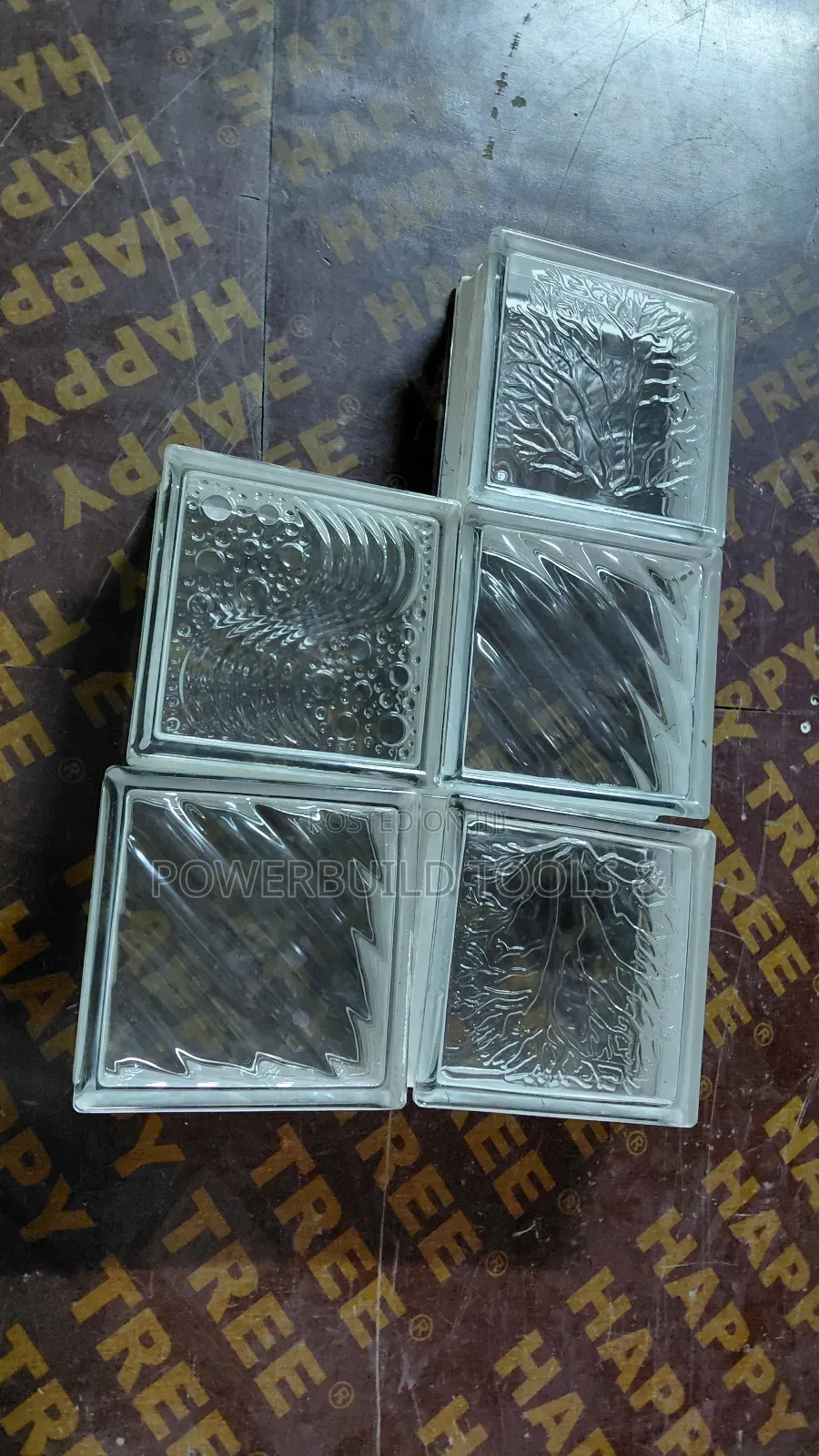 Glass Blocks 190mm By 190mm Clear/Glass Bricks