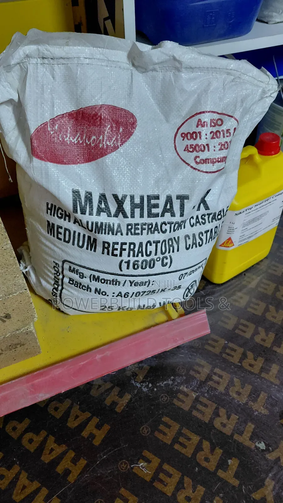 Maxheat-k High Alumina Refractory Castable Cement