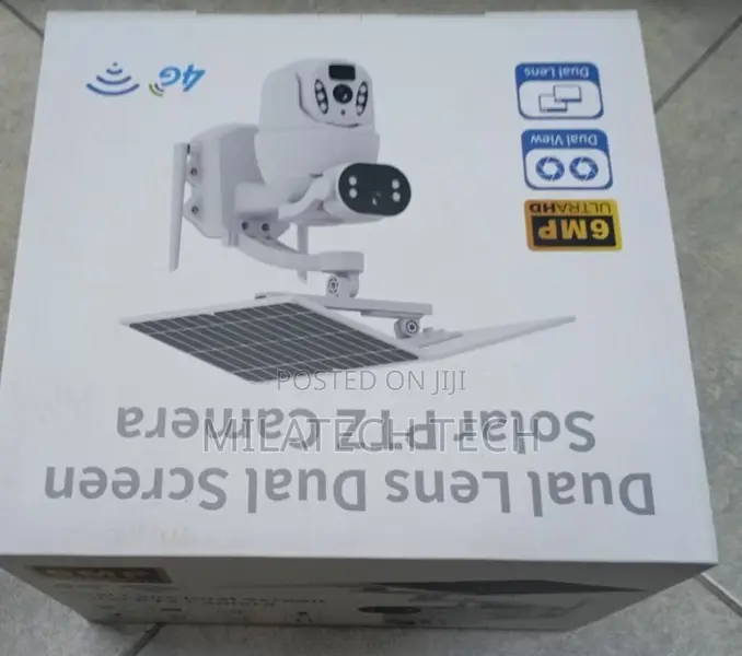 6mp Solar Camera Outdoor Ubox