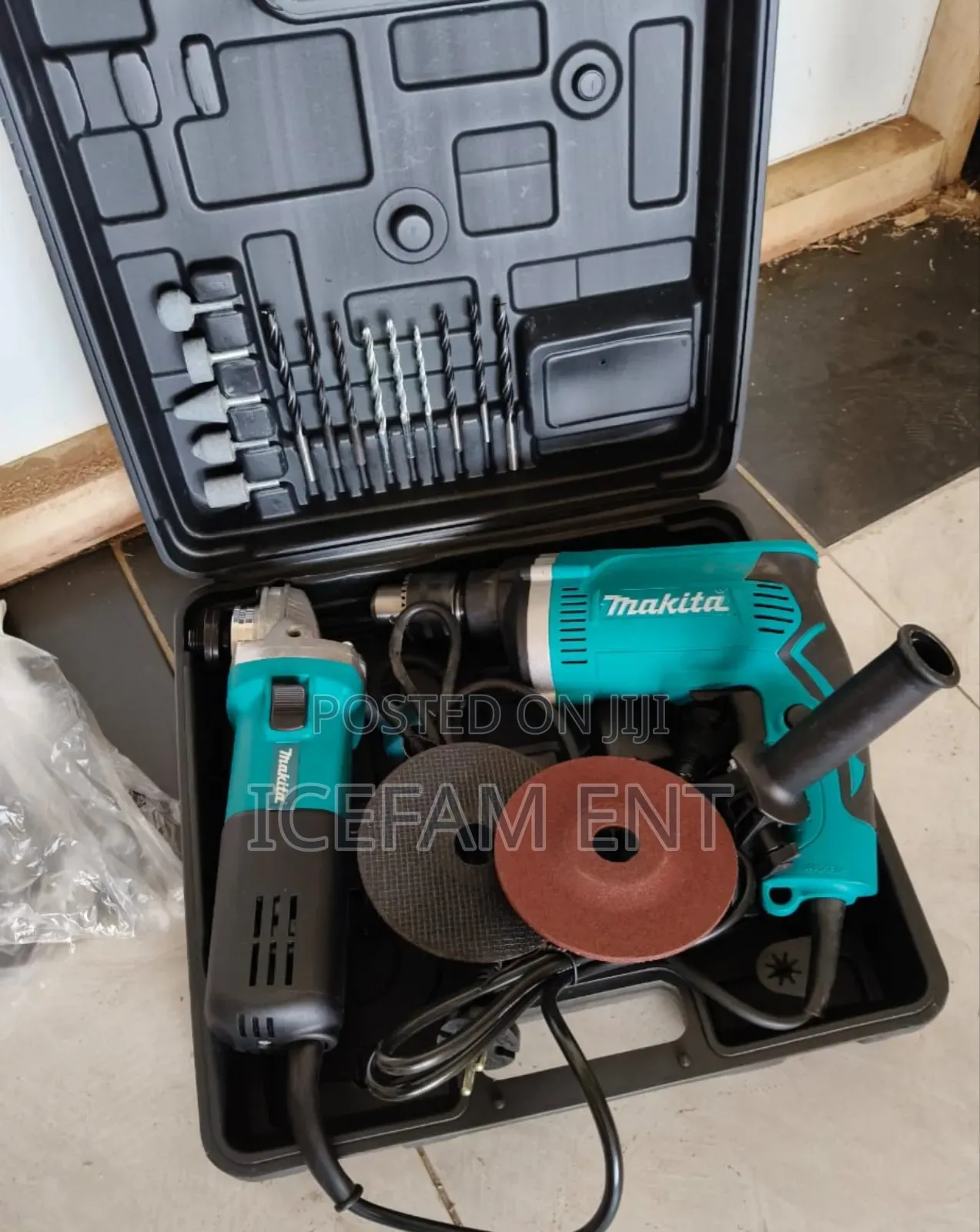 Makita Combo Drill and Grinder/Electric Combo