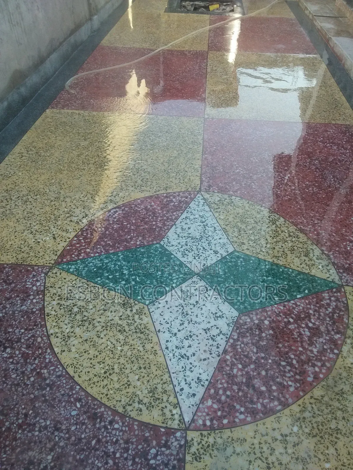 Terazzo Installation and Polishing
